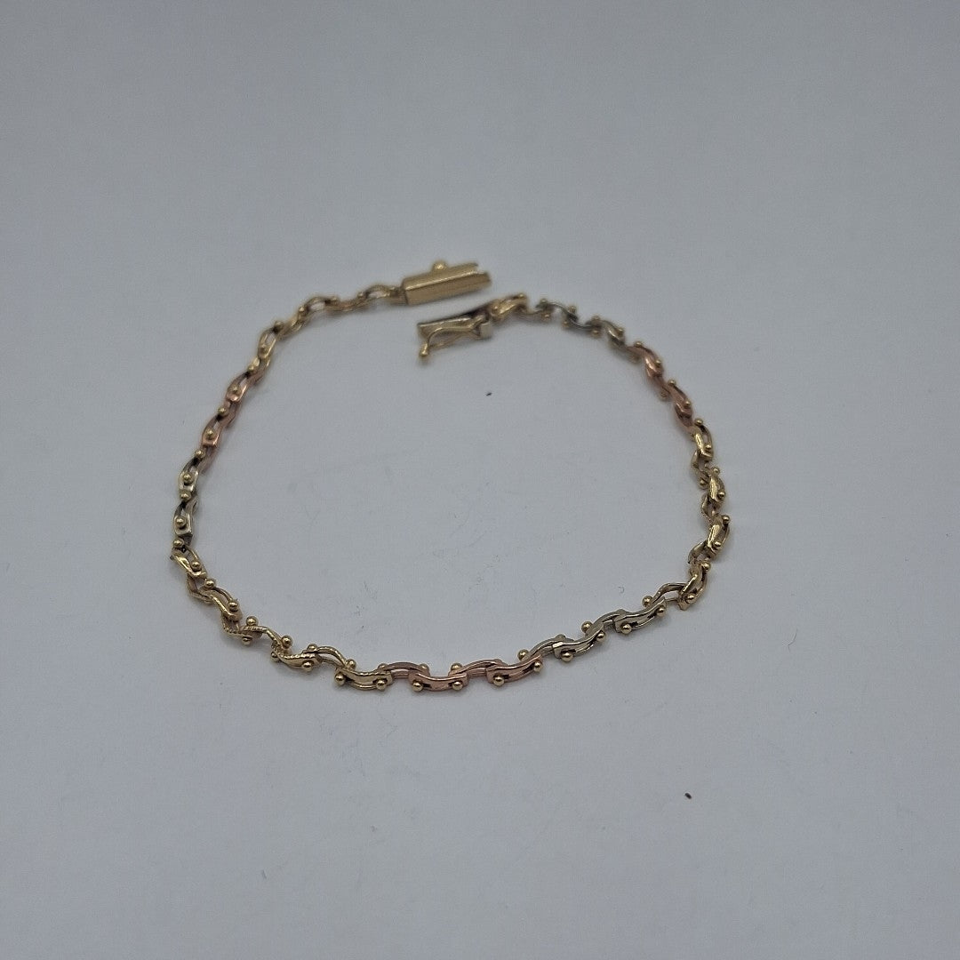 PULSERA ORO 14 K 4.4 GRMS (SEMINUEVO)