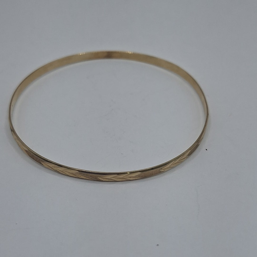 PULSERA RIGIDA ORO 14 K 5.9 GRMS (SEMINUEVO)