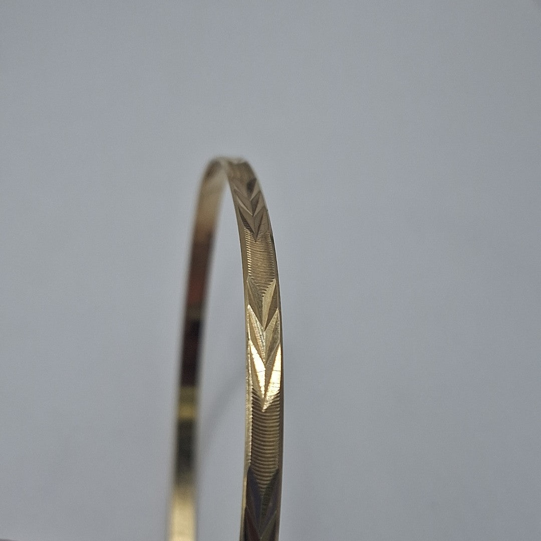 PULSERA RIGIDA ORO 14 K 5.8 GRMS (SEMINUEVO)