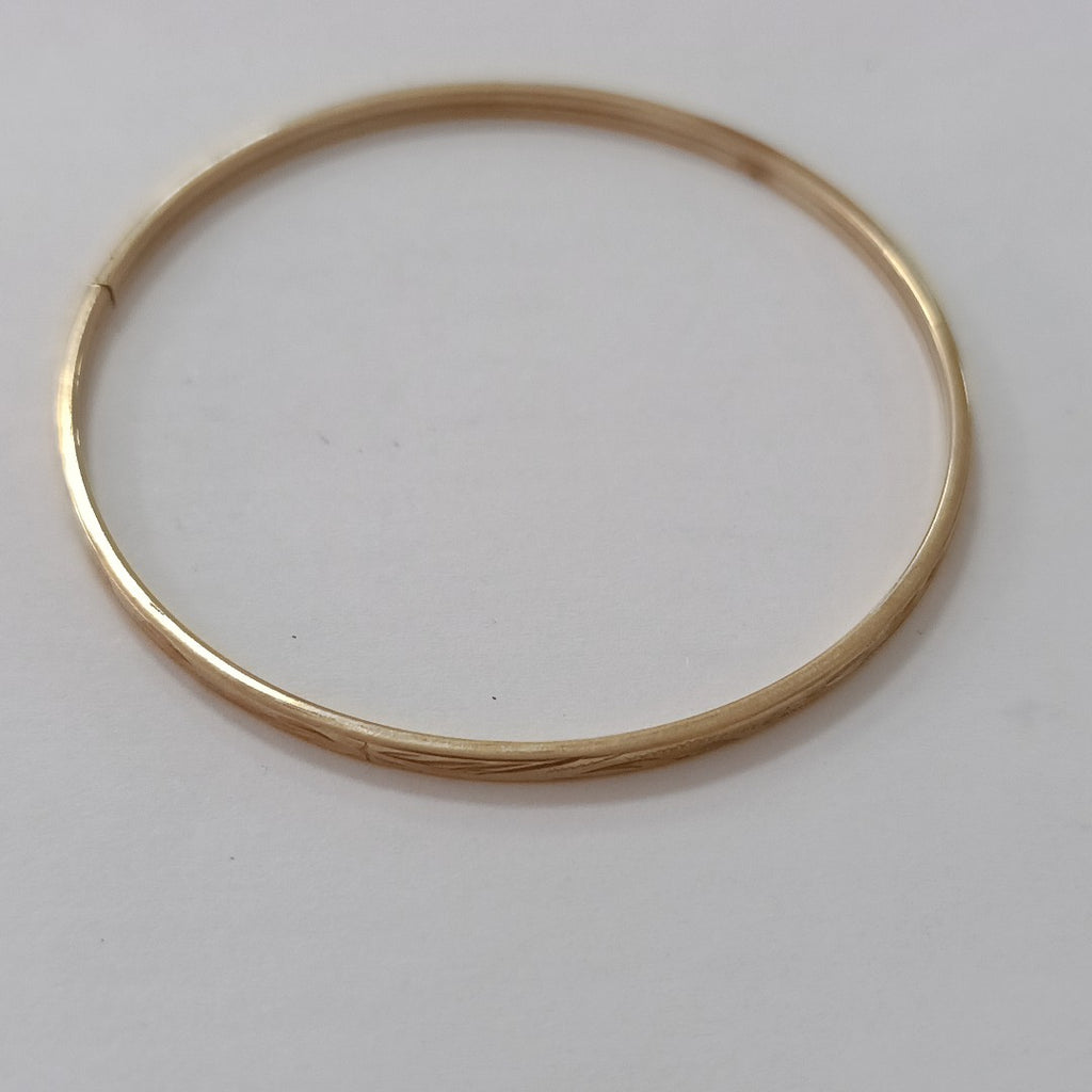 PULSERA RIGIDA ORO 8 K 4,10 GRMS (SEMINUEVO)