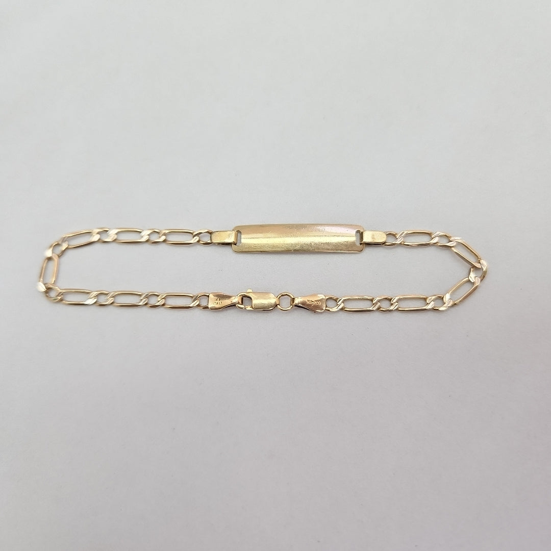 ESCLAVA ORO 14 K 3,40 GRMS (SEMINUEVO)