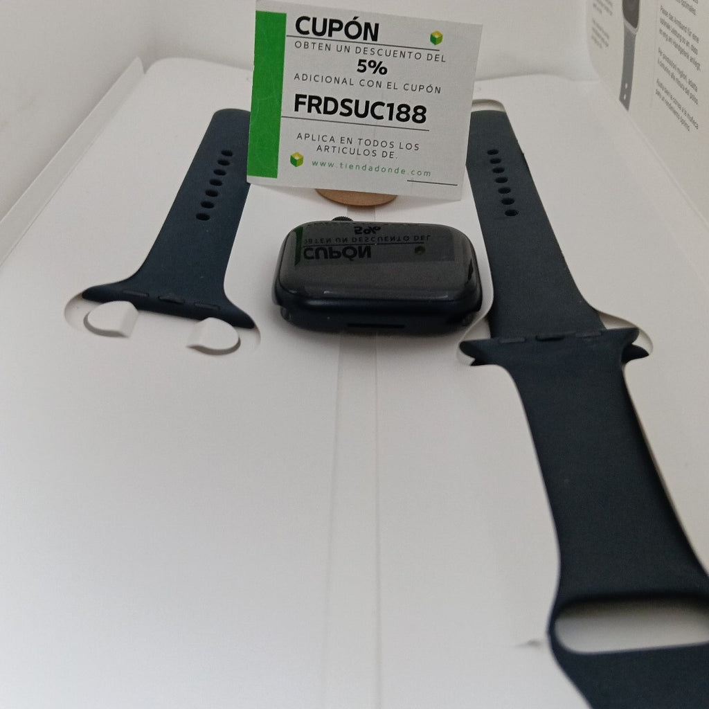 SMARTWATCH APPLE SERIES 7 ALUMINIO A2477 45 MM GPS + CELULAR (SEMINUEVO)