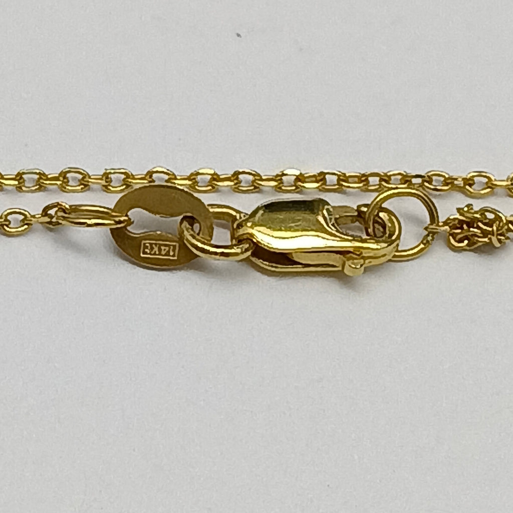 GARGANTILLA ORO 14 K 1,20 GRMS (SEMINUEVO)