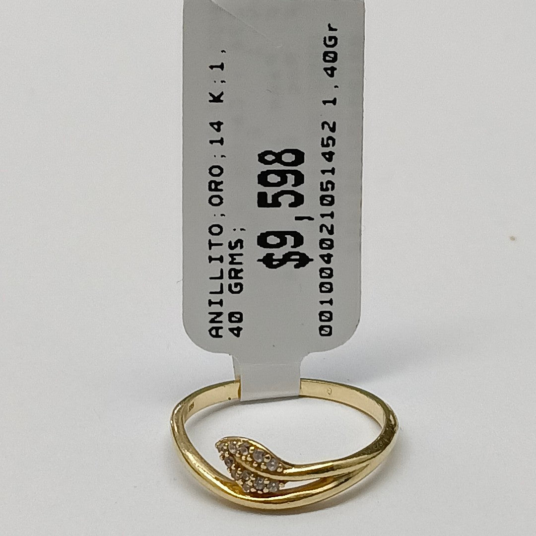 ANILLITO ORO 14 K 1,40 GRMS (SEMINUEVO)