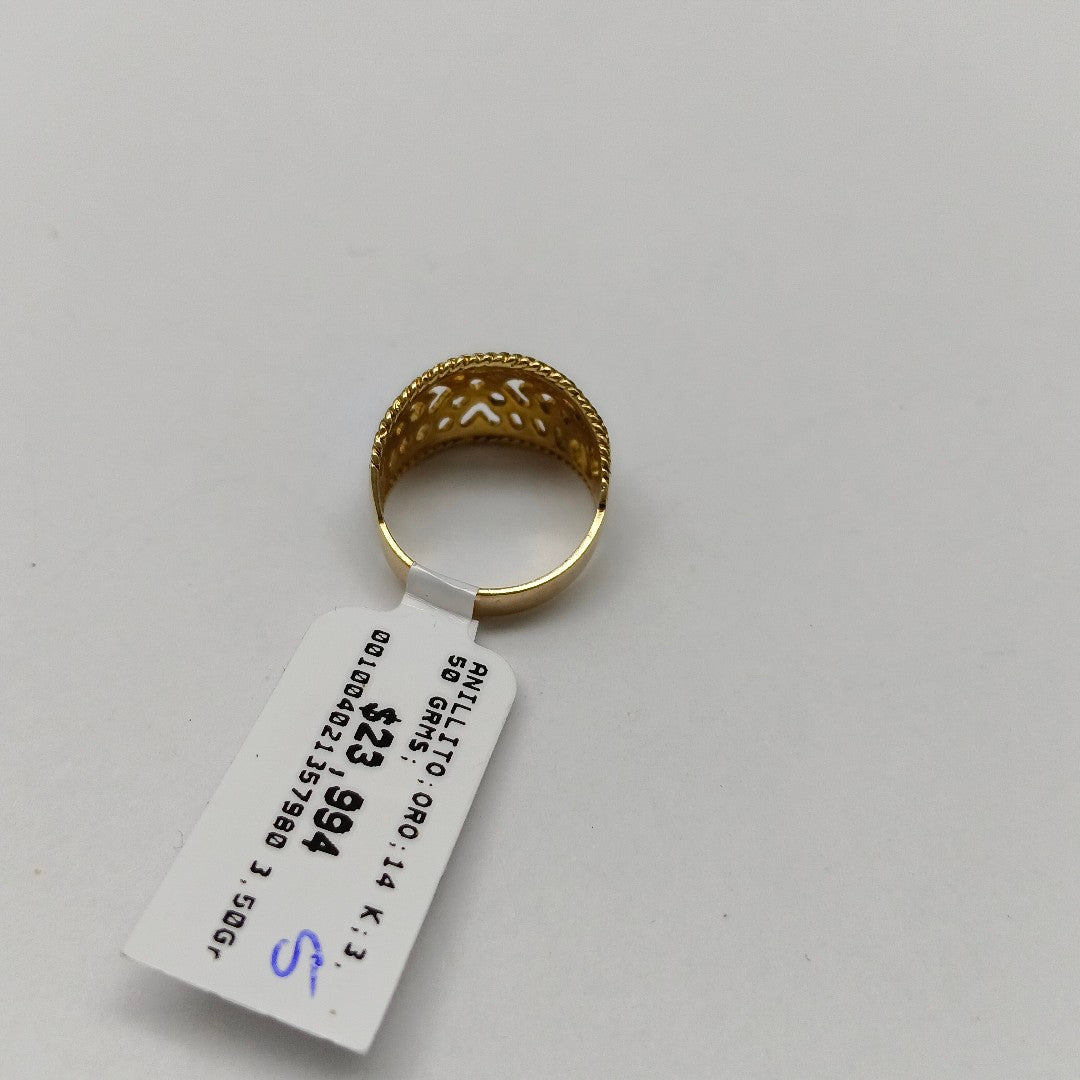 ANILLITO ORO 14 K 3,50 GRMS (SEMINUEVO)