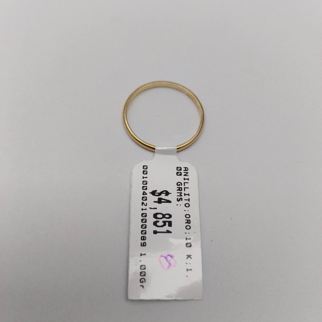 ANILLITO ORO 10 K 1,00 GRMS (SEMINUEVO)