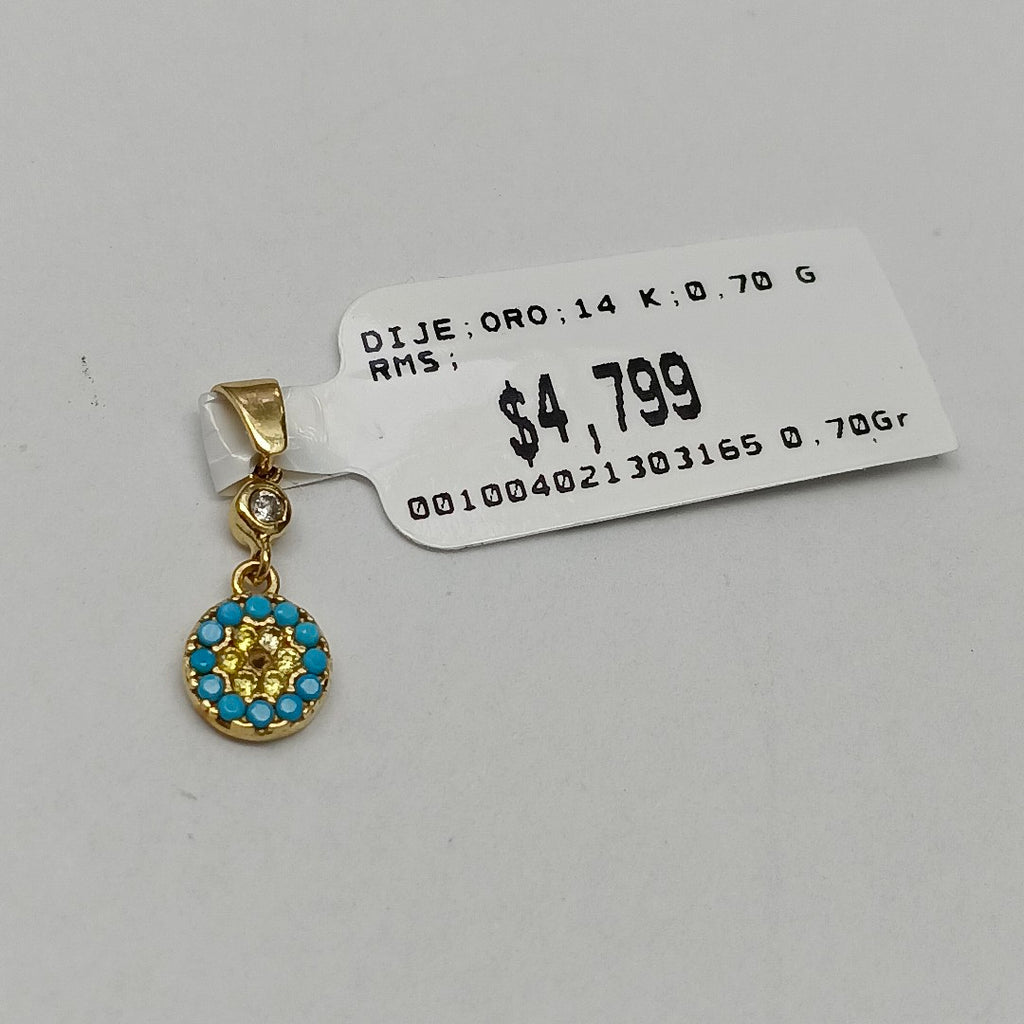 DIJE ORO 14 K 0,70 GRMS (SEMINUEVO)