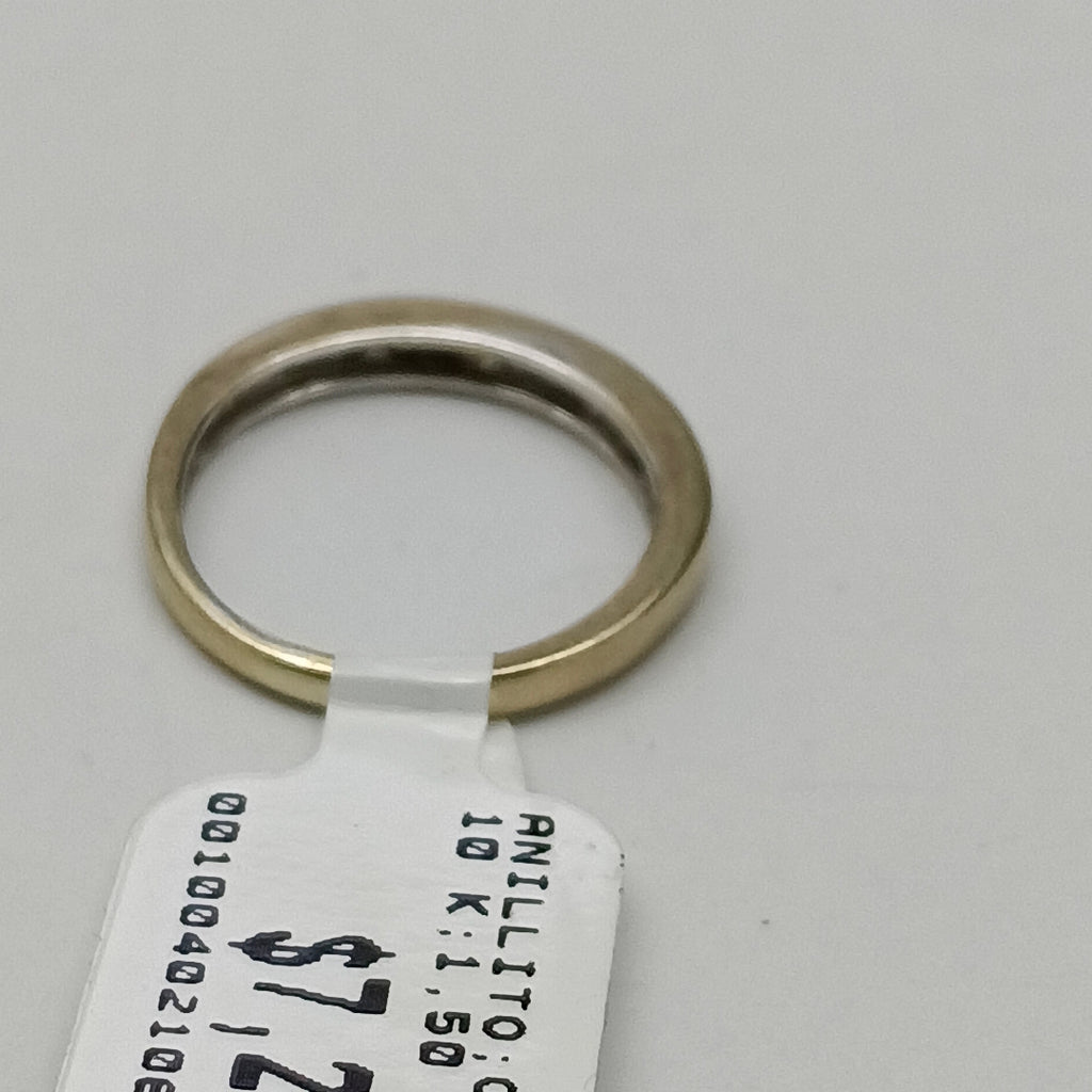 ANILLITO ORO BLANCO 10 K 1,50 GRMS (SEMINUEVO)