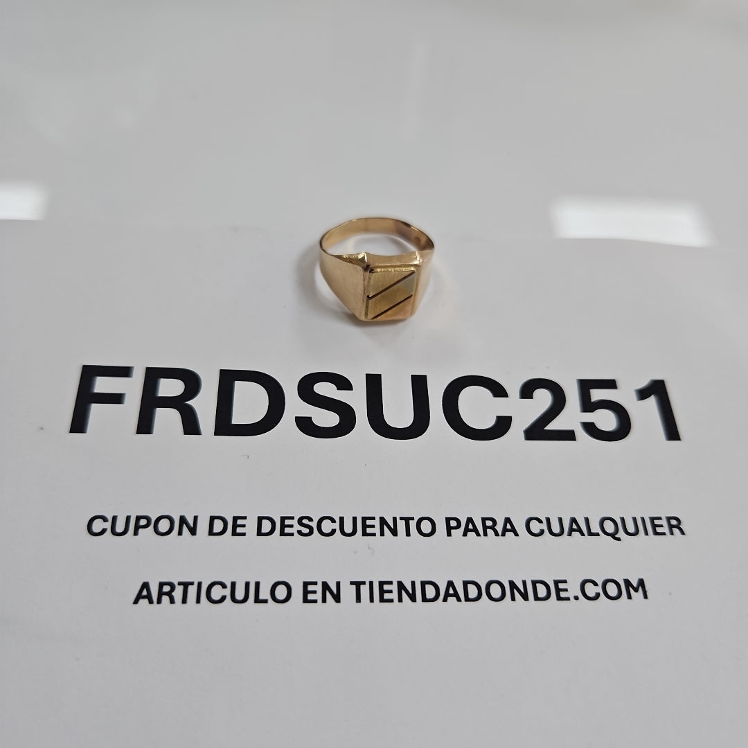 ANILLITO ORO 14 K 3 GRMS (SEMINUEVO)