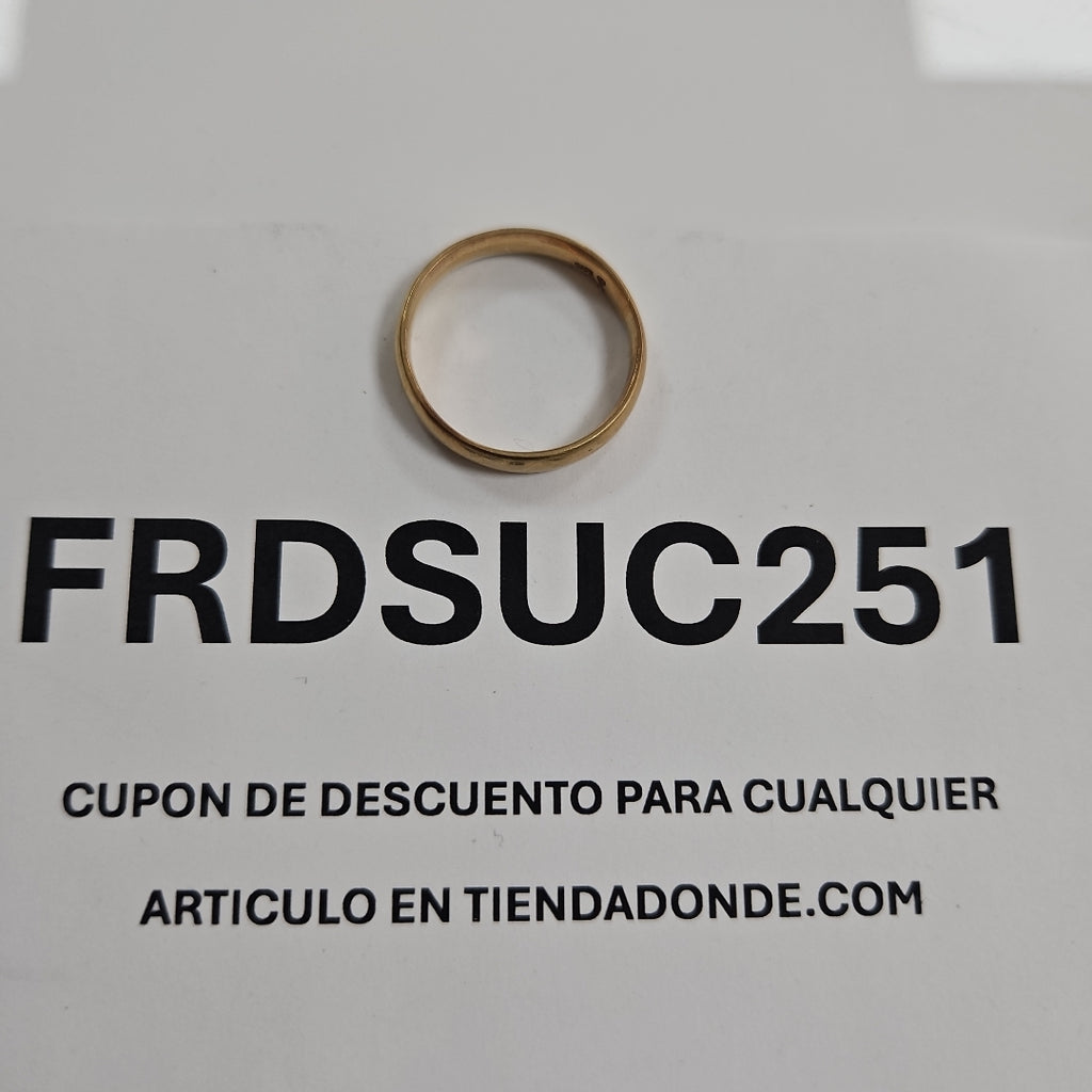 ARGOLLA ORO 10 K 2 GRMS (SEMINUEVO)
