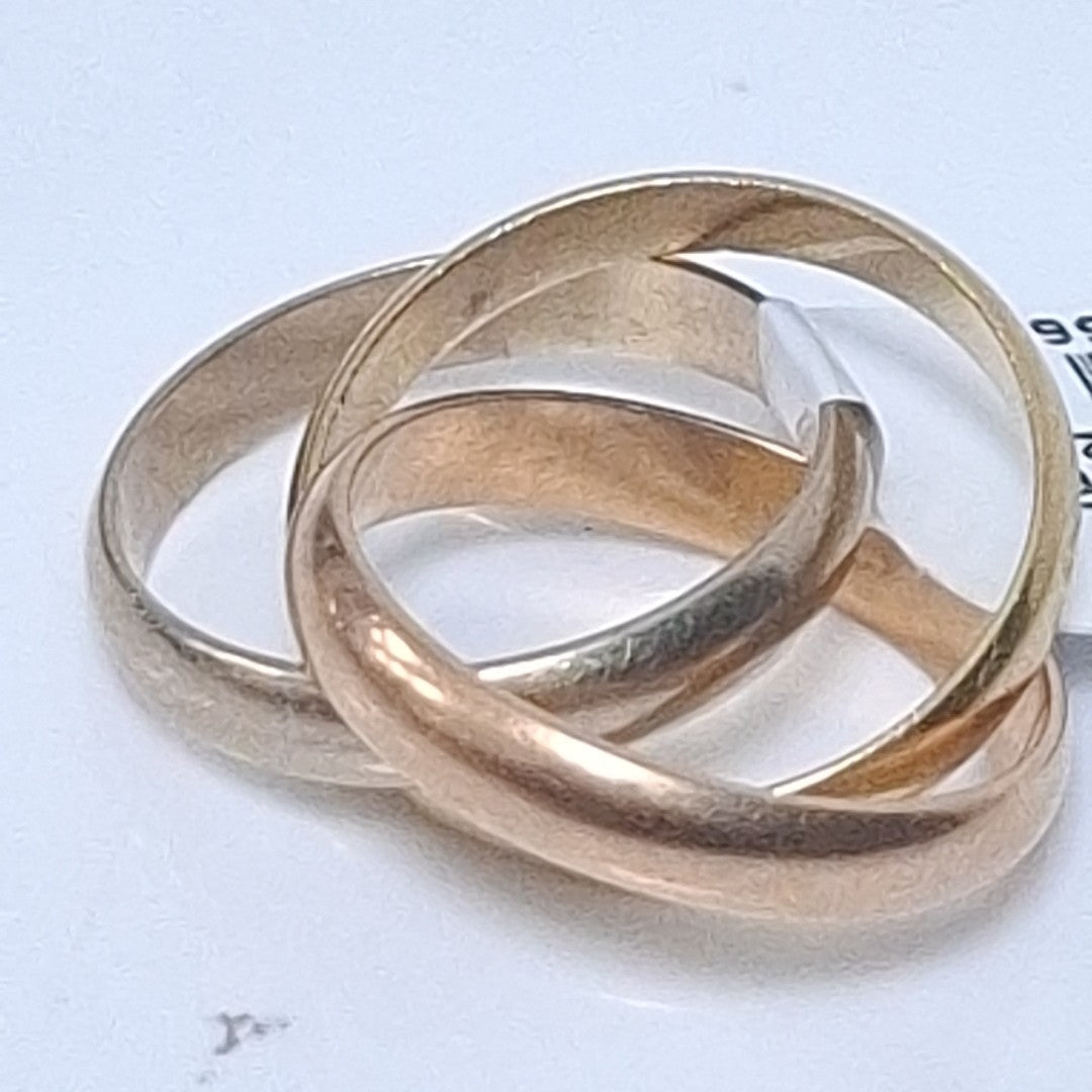 ARGOLLA ORO, ORO COMBINADO 16K 8.2 GRMS (SEMINUEVO)