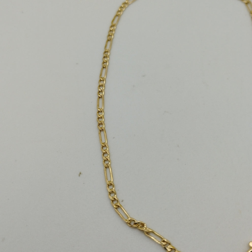 PULSERA 3X1 ORO 14K 21 CM 1.7 GR (NUEVO)