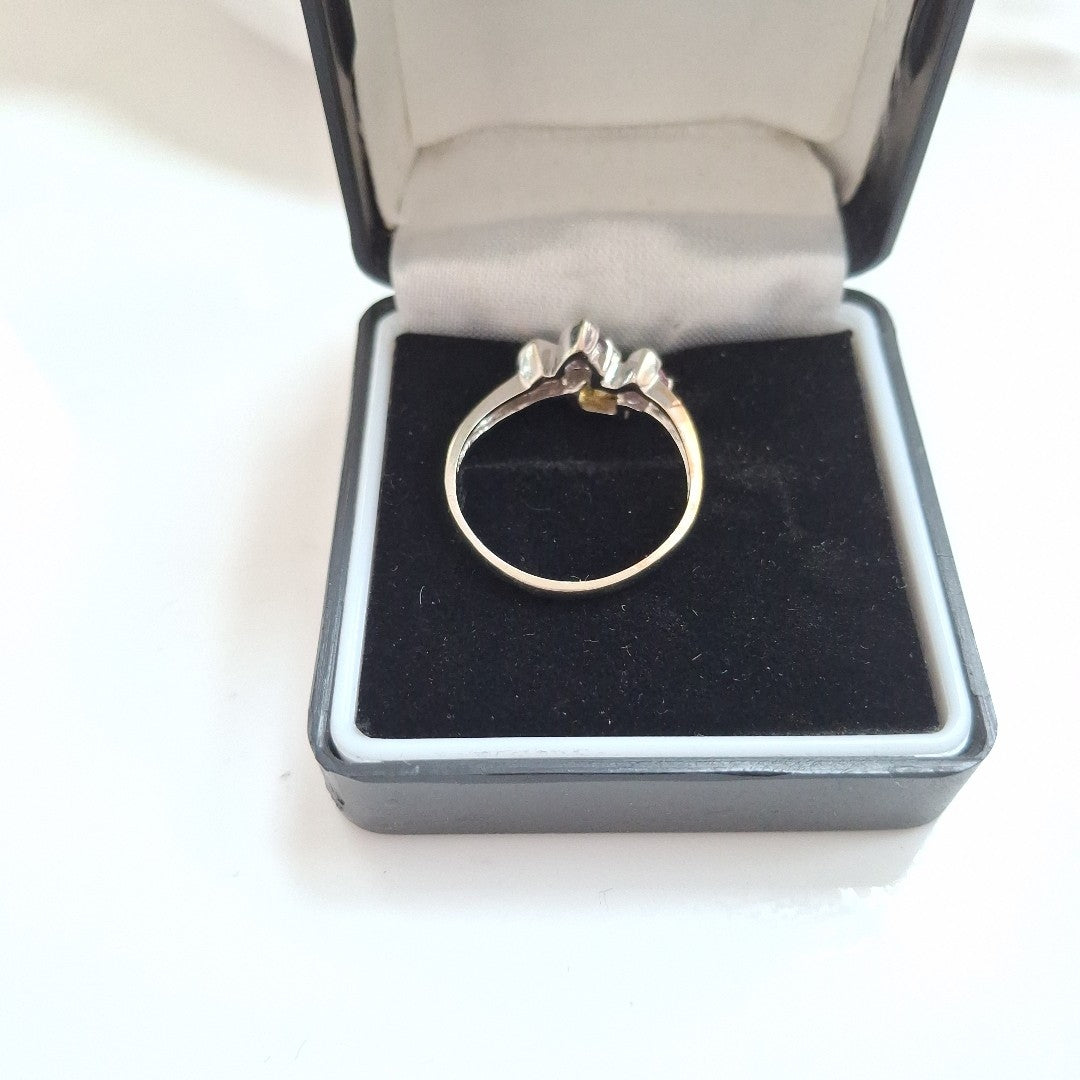 ANILLITO ORO BLANCO 10 K 3.9 GRMS (SEMINUEVO)