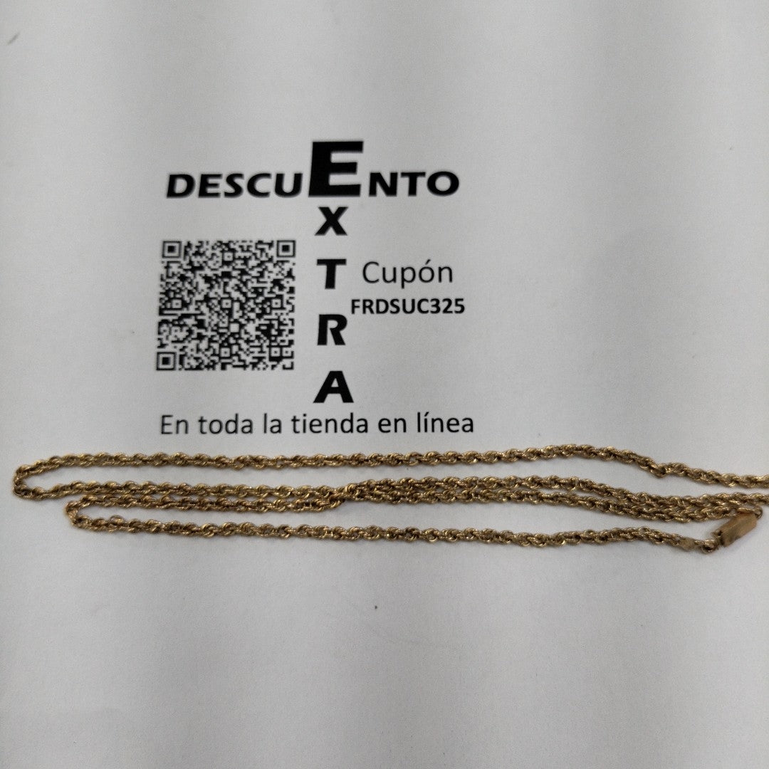 CADENA ORO 10 K 7.5 GRMS (SEMINUEVO)