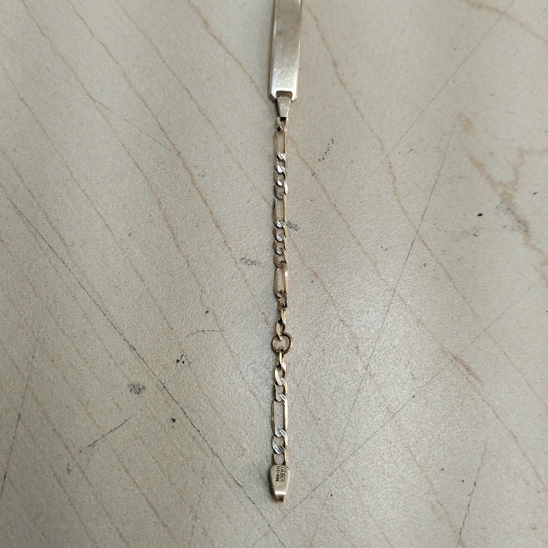 ESCLAVA ORO, RODIADO 14 K 2.4 GRMS (SEMINUEVO)