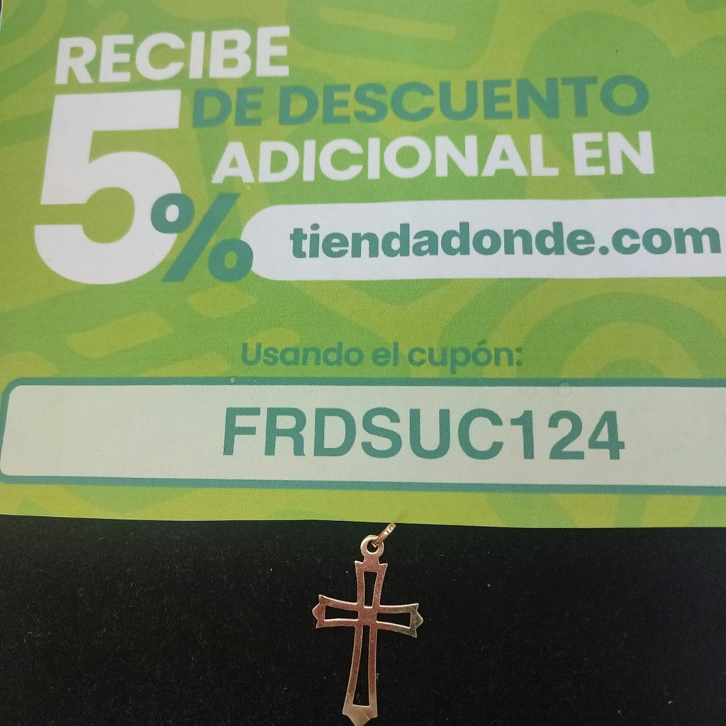 CRUZ ORO 14 K 1.3 GRMS (SEMINUEVO)