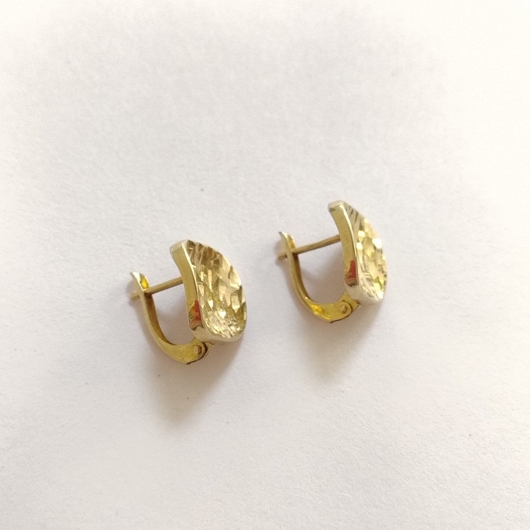 ARETES PAR ORO 10 K 1.6 GRMS (SEMINUEVO)