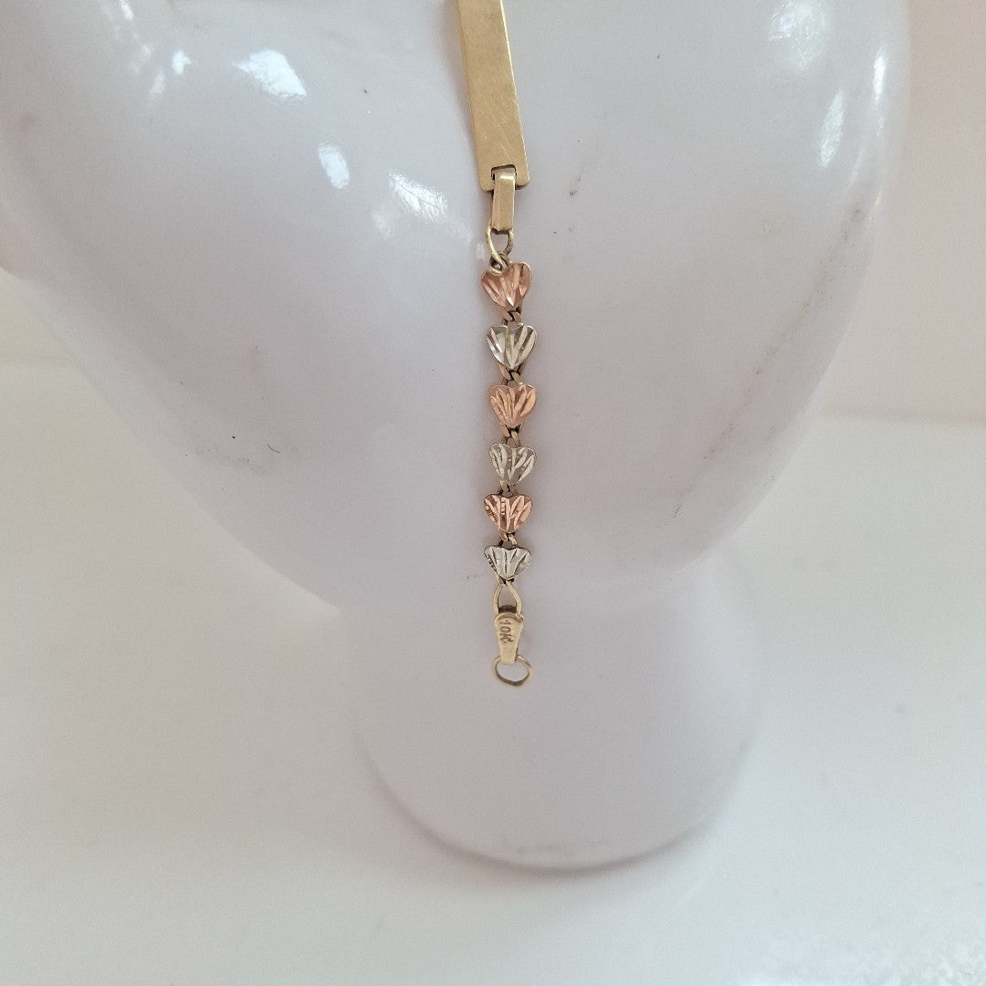 ESCLAVA ORO COMBINADO 10 K 1.8 GRMS (SEMINUEVO)