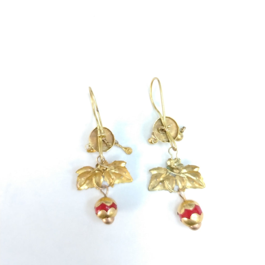 ARETES PAR ORO 10 K 3,10 GRMS (SEMINUEVO)