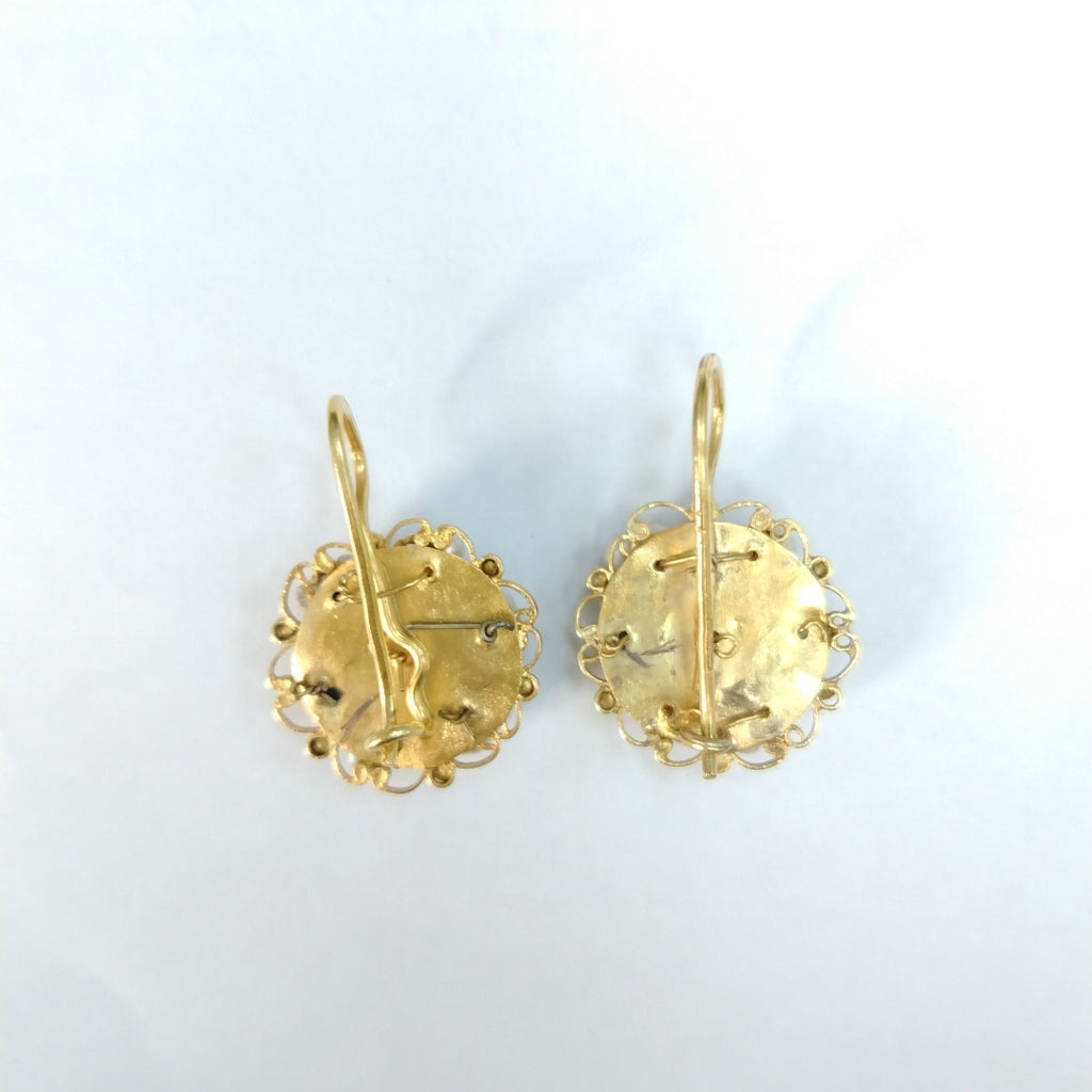 ARETES PAR ORO 8 K 8,50 GRMS (SEMINUEVO)