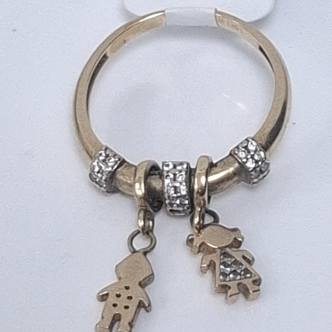 ANILLO ORO 14 K 3,30 GRMS (SEMINUEVO)