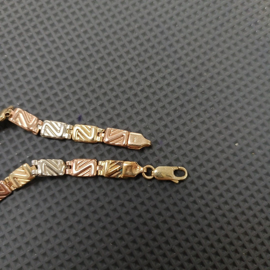 PULSERA ORO 14 K 7,10 GRMS (SEMINUEVO)