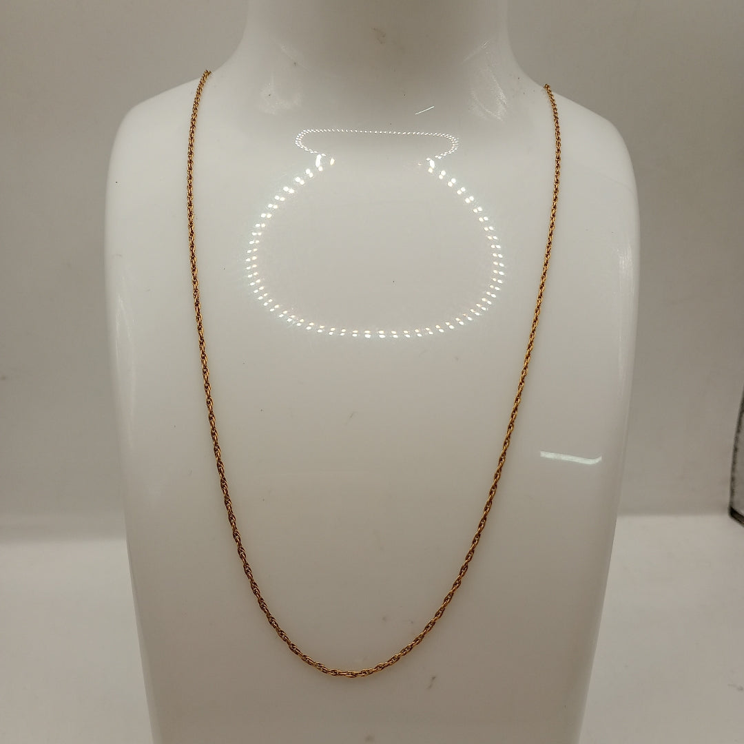 CADENA ORO 14 K 2,70 GRMS (SEMINUEVO)