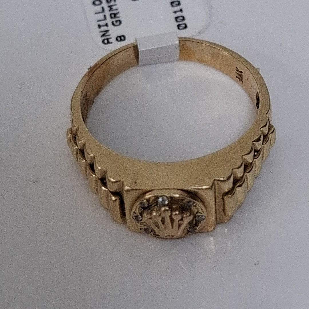ANILLO ORO 14 K 7.8 GRMS (SEMINUEVO)