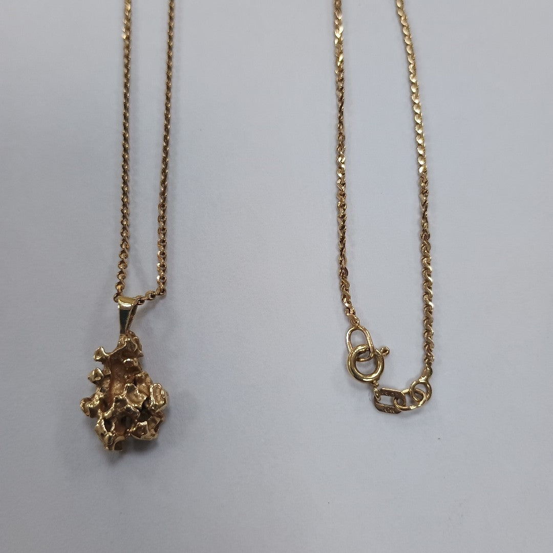 GARGANTILLA ORO 10 K 5,20 GRMS (SEMINUEVO)