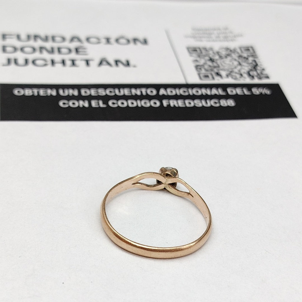 ANILLO ORO 10 K 1,50 GRMS (SEMINUEVO)