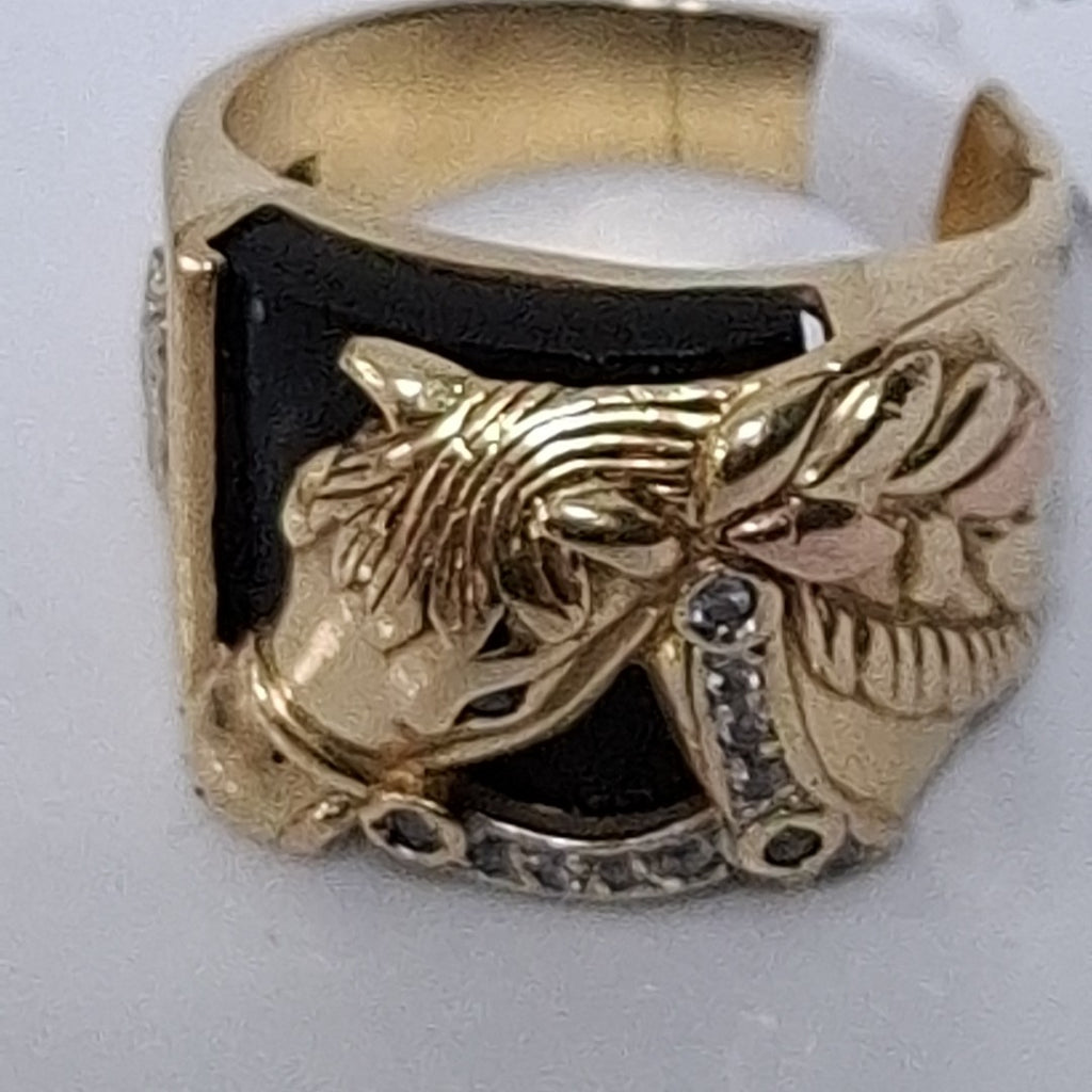 ANILLO ORO 14 K 11.6 GRMS (SEMINUEVO)
