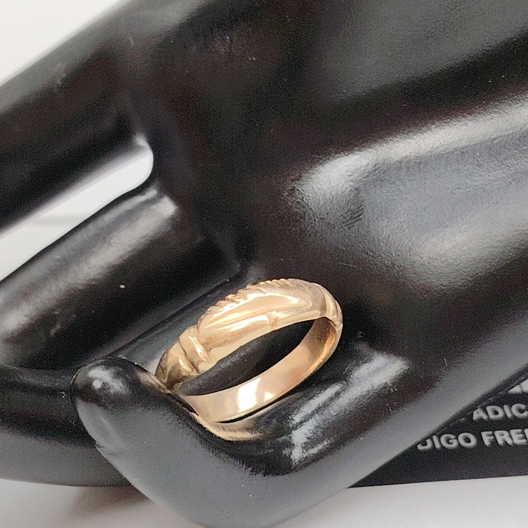 ANILLO ORO 10 K 3,60 GRMS (SEMINUEVO)