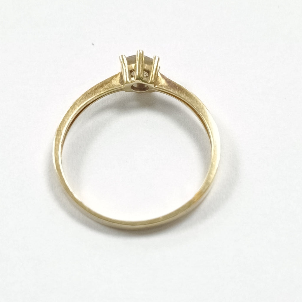 SOLITARIO ORO 14 K 1.8 GRMS (SEMINUEVO)