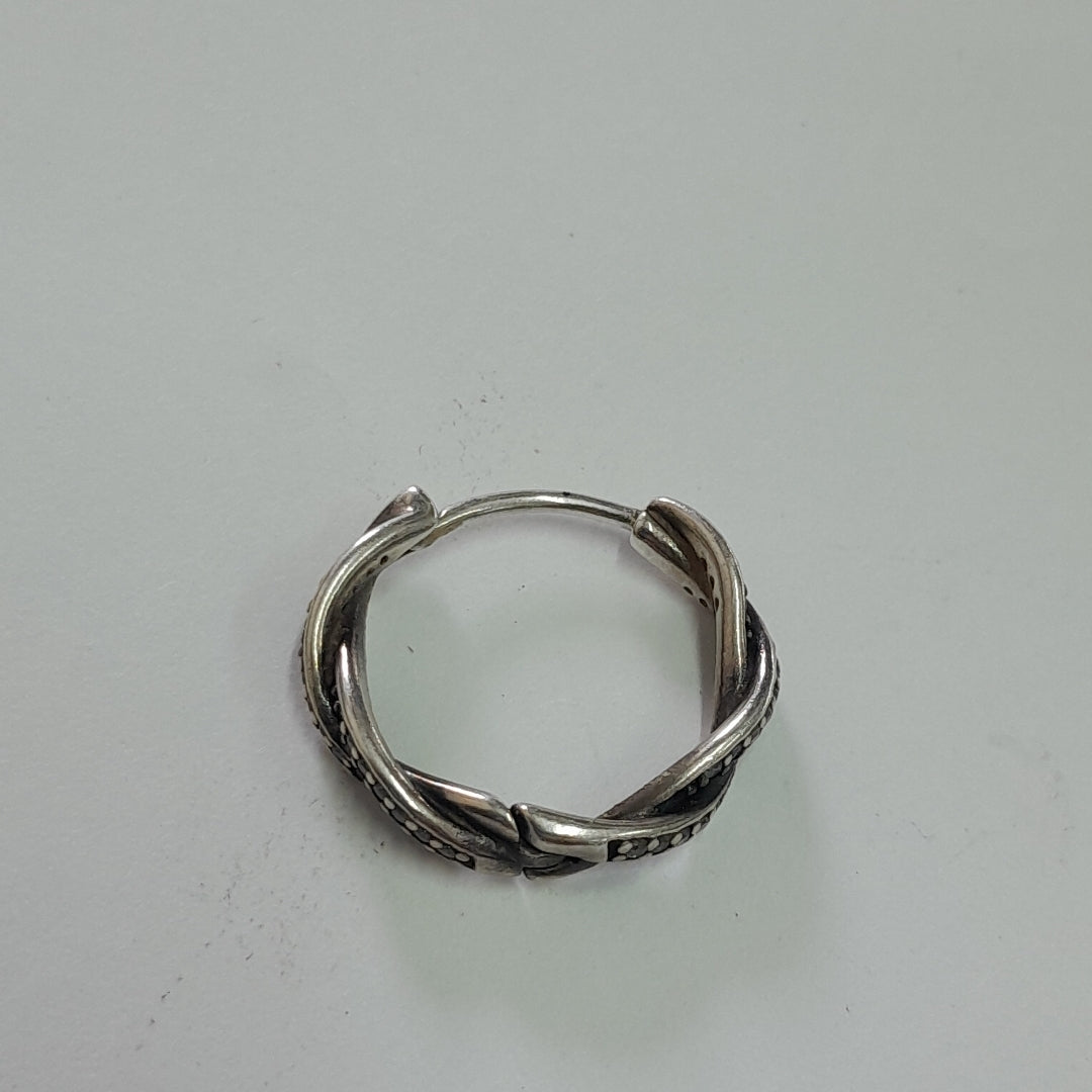 ARRACADAS PAR PLATA 3.7 GRMS (SEMINUEVO)