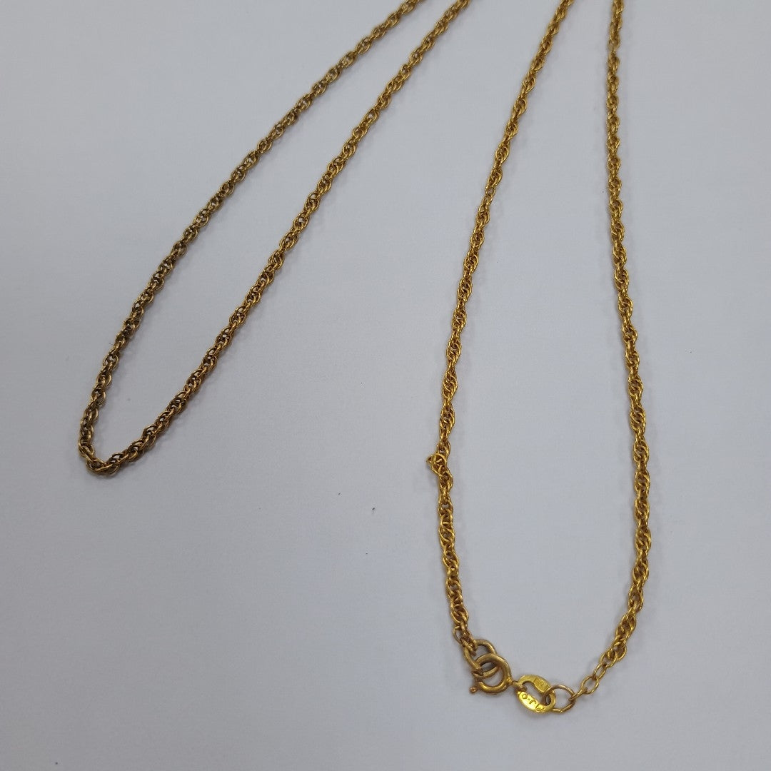 CADENA ORO 10 K 4,40 GRMS (SEMINUEVO)