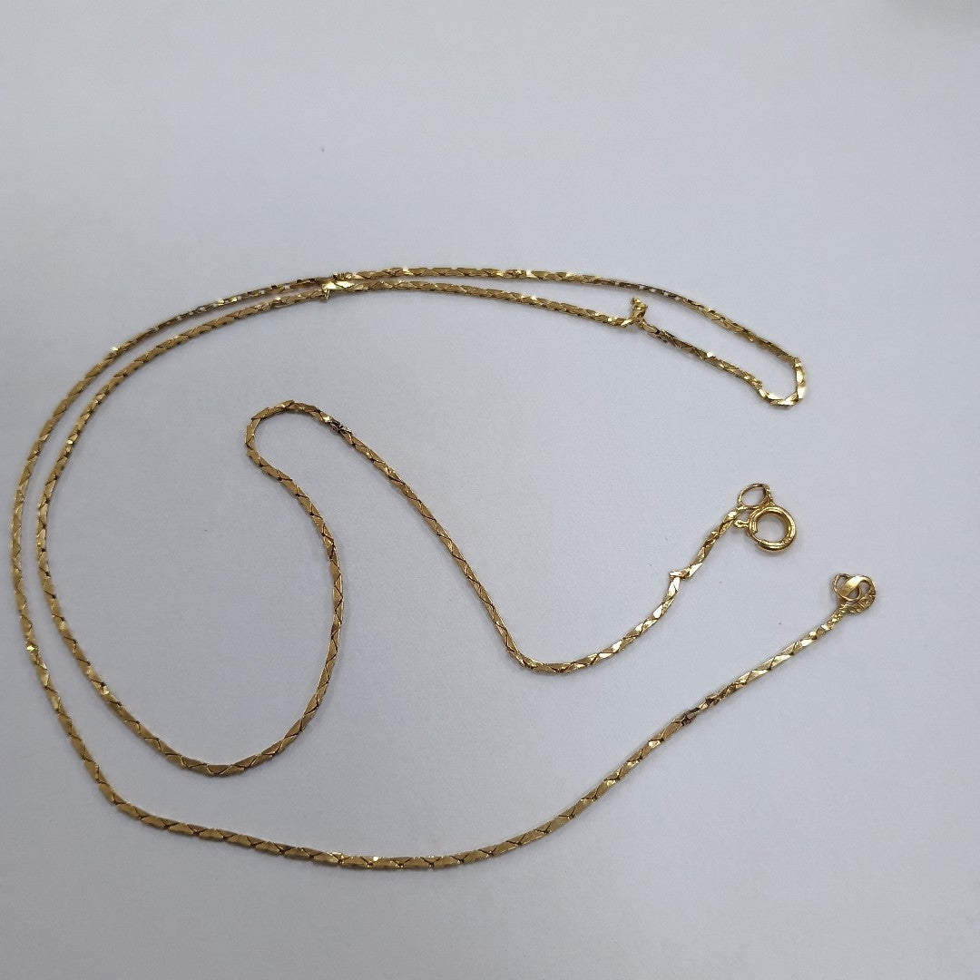 CADENA ORO 14 K 3,20 GRMS (SEMINUEVO)