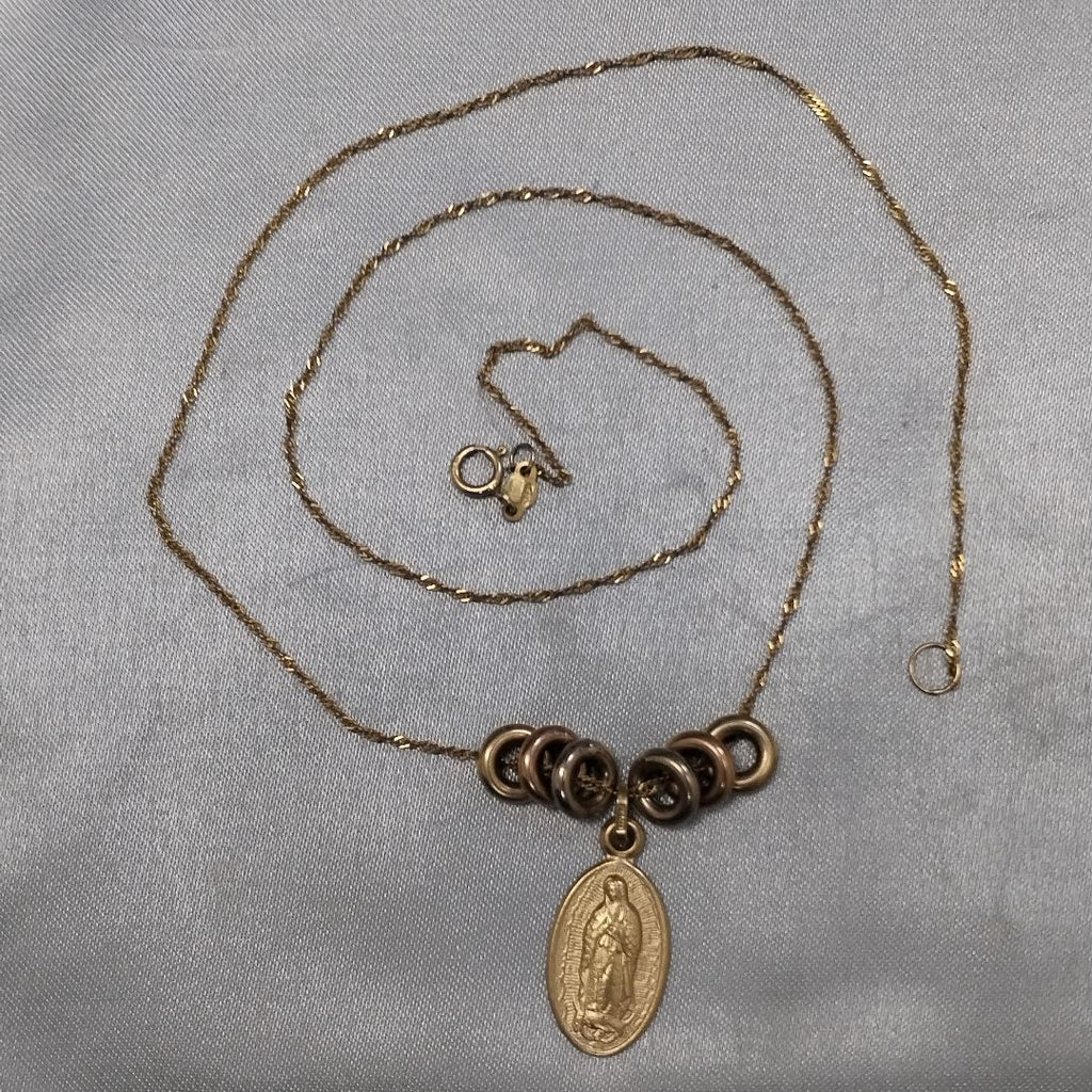 GARGANTILLA ORO 14 K 2.8 GRMS (SEMINUEVO)