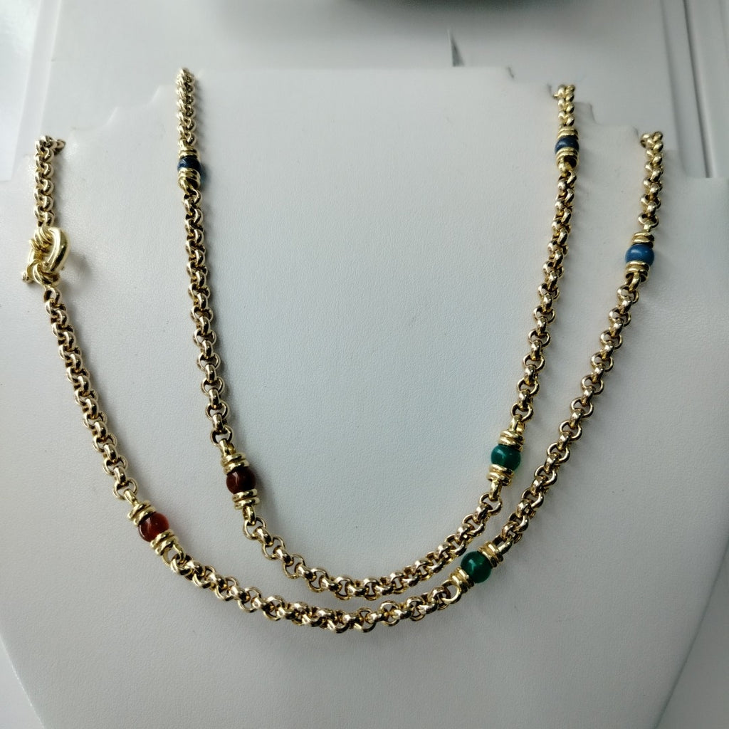COLLAR ORO 14 K 43.4 GRMS (SEMINUEVO)