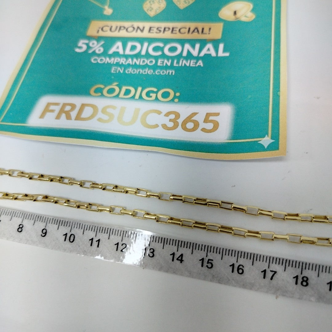 GARGANTILLA ORO 14 K 6.2 GRMS (SEMINUEVO)