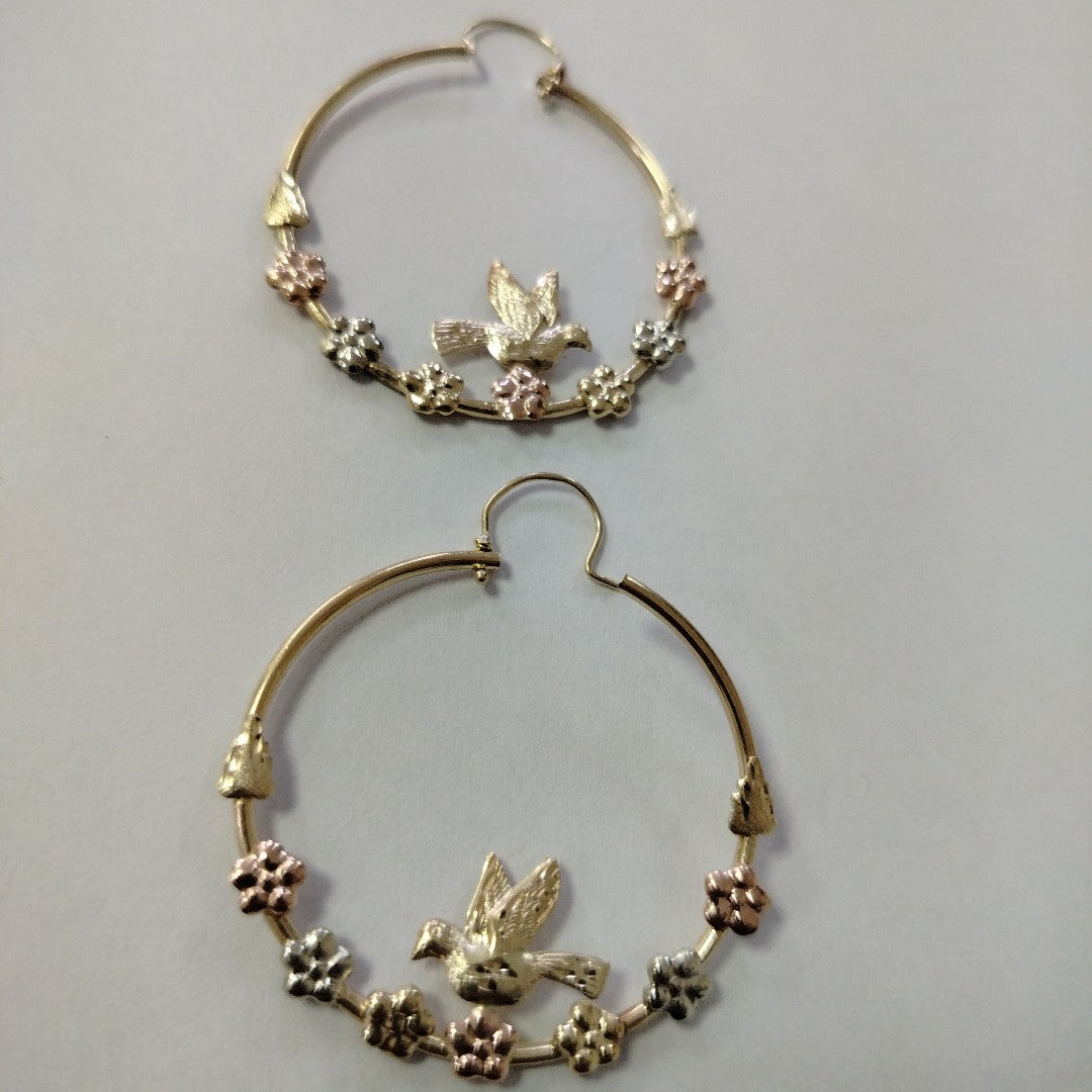 ARRACADAS PAR ORO 10 K 5,50 GRMS (SEMINUEVO)