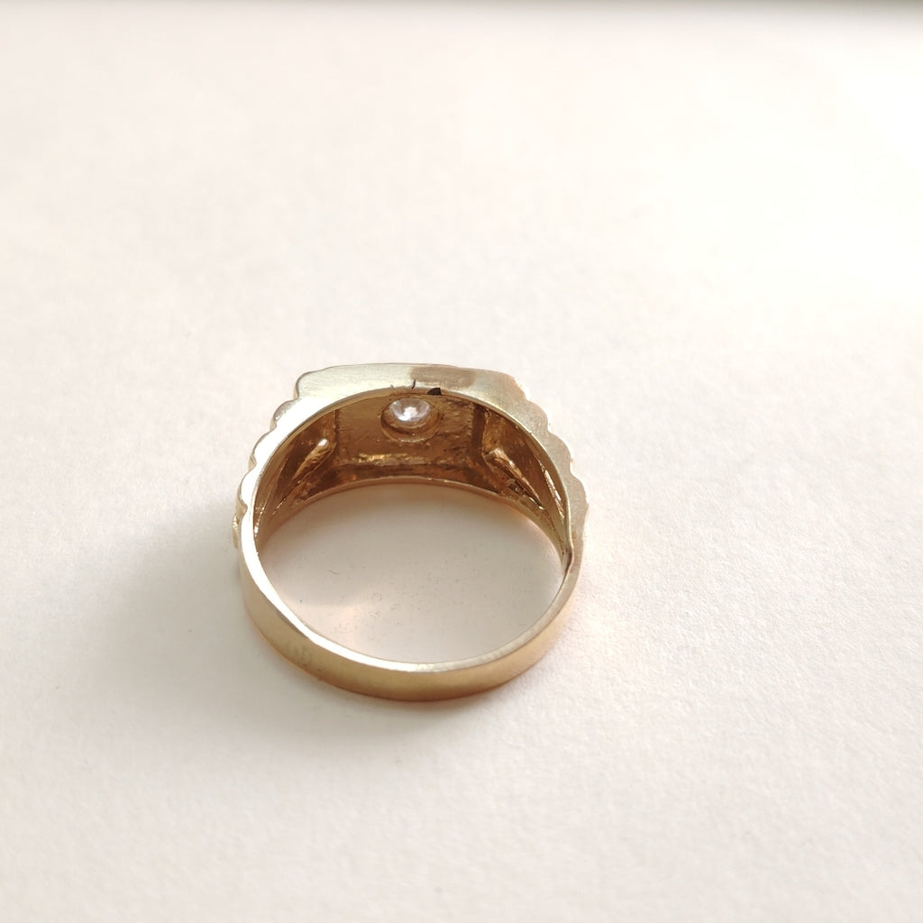 ANILLO ORO 14 K 6,60 GRMS (SEMINUEVO)