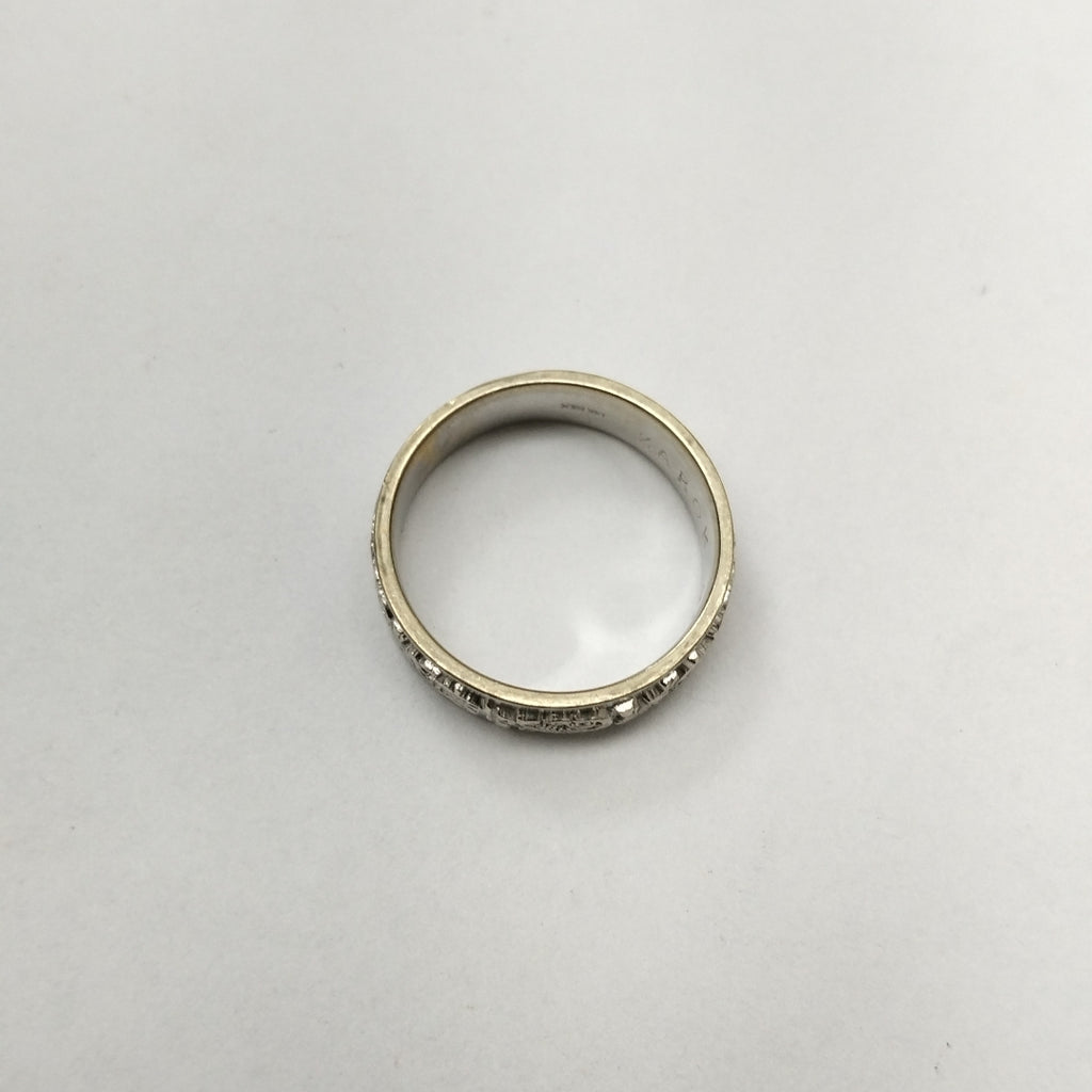 ARGOLLA ORO,ORO BLANCO 14 K 5,70 GRMS (SEMINUEVO)