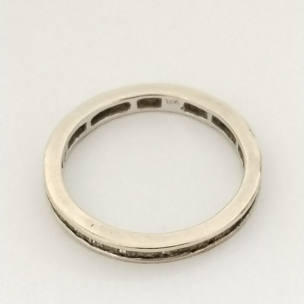 ANILLO ORO BLANCO 18 K 2,00 GRMS (SEMINUEVO)