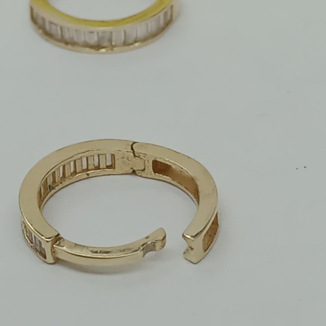 ARRACADAS PAR ORO 14 K 1,90 GRMS (SEMINUEVO)