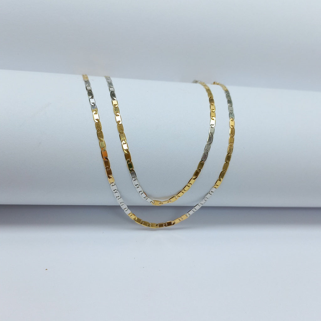 CADENA ORO, ORO COMBINADO 14 K 4.7 GRMS (SEMINUEVO)