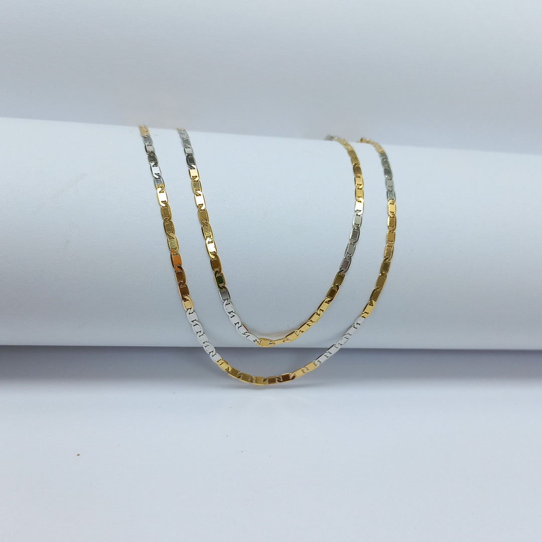 CADENA ORO, ORO COMBINADO 14 K 4.7 GRMS (SEMINUEVO)