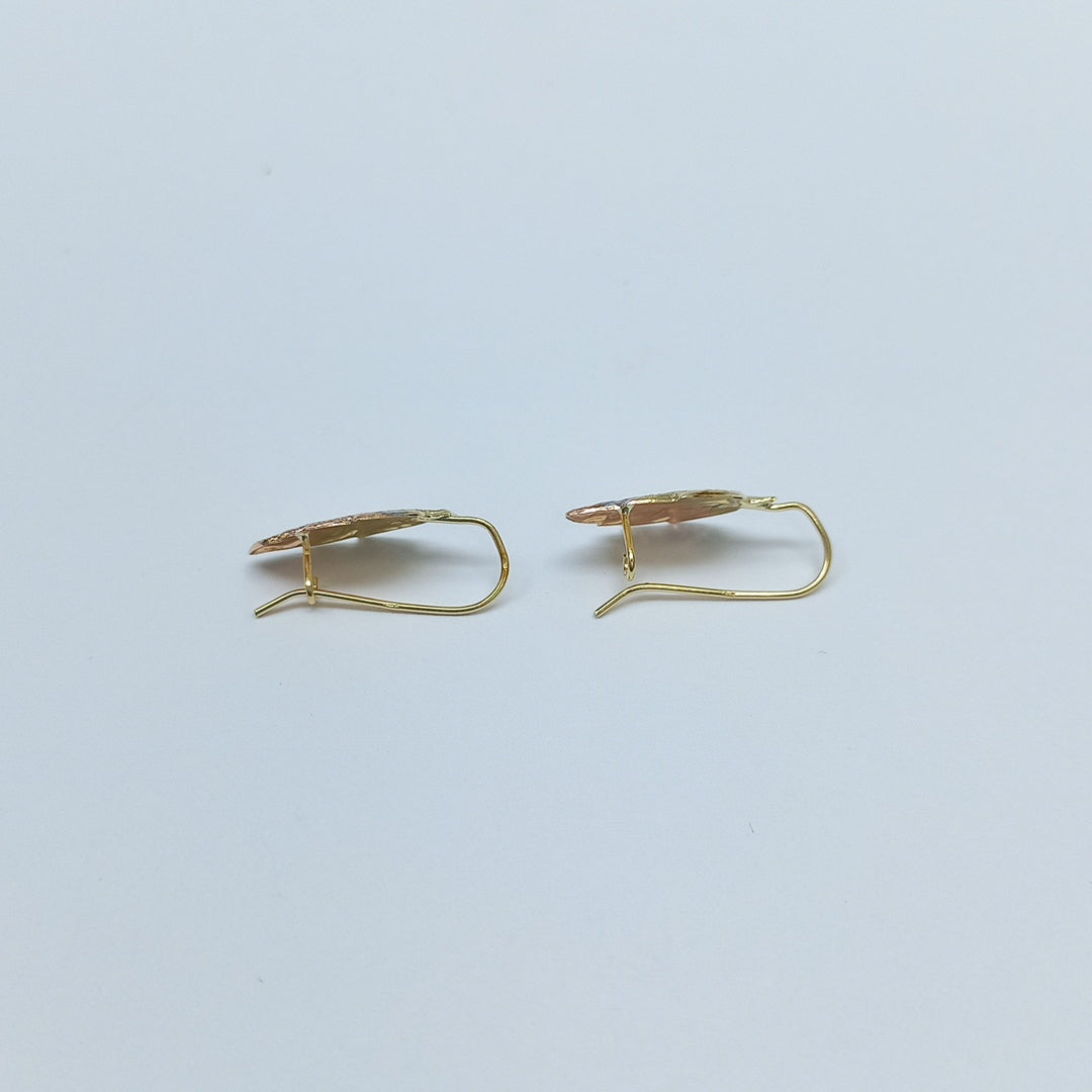 ARETES PAR ORO 14 K 0,90 GRMS (SEMINUEVO)
