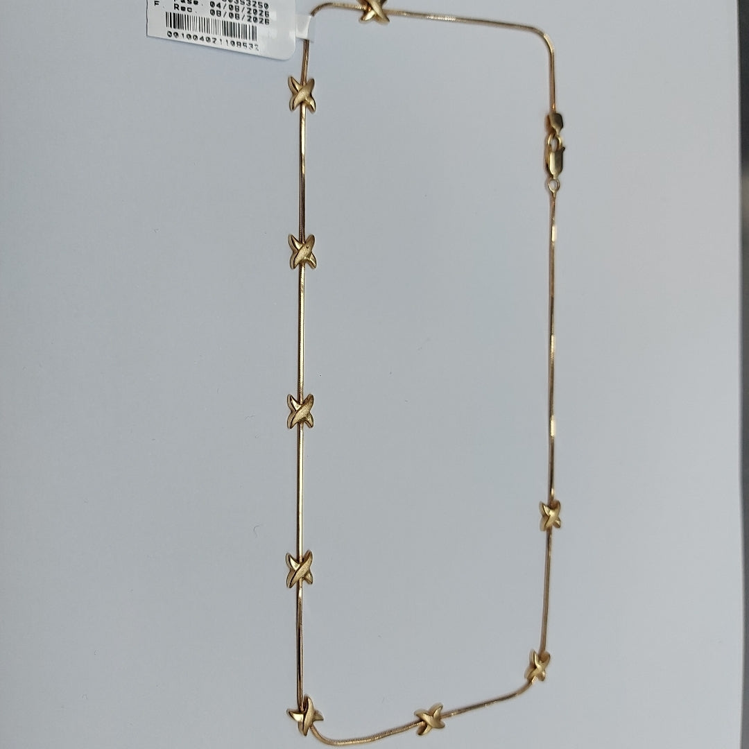 GARGANTILLA ORO 14 K 6.4 GRMS (SEMINUEVO)