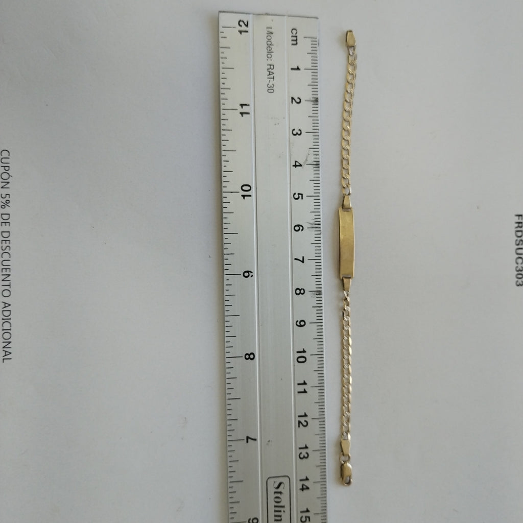 ESCLAVA ORO 14 K 2.4 GRMS (SEMINUEVO)