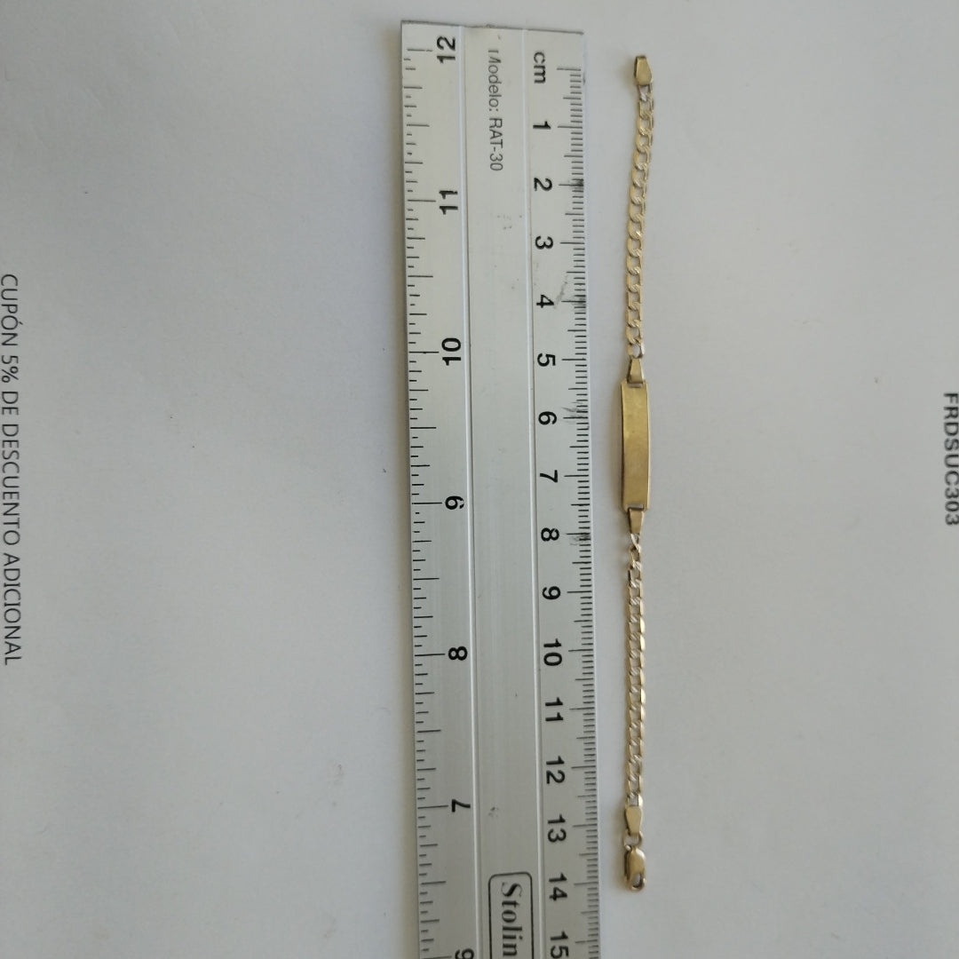 ESCLAVA ORO 14 K 2.4 GRMS (SEMINUEVO)